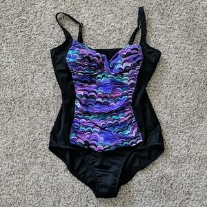 Croft & Barrow tummy flattering 1 piece swimsuit